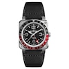 Thumbnail Image 0 of Bell & Ross BR 03-93 GMT Men's Black Leather Strap Watch