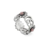 Thumbnail Image 0 of Gucci GG Marmont Silver Pink Mother Of Pearl Floral L Ring