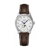 Thumbnail Image 0 of Longines Master Collection Ladies' Brown Leather Strap Watch