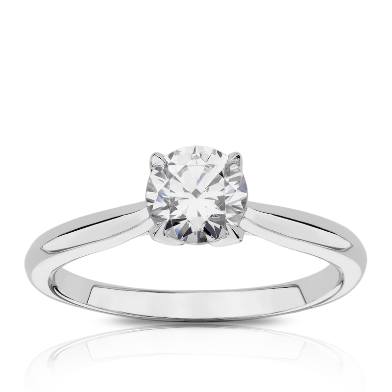 Eternal Diamond Platinum 1ct Four Claw Solitaire Ring