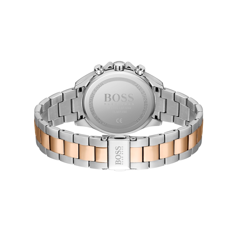 BOSS Novia Crystal Ladies' Two-Tone Bracelet Watch