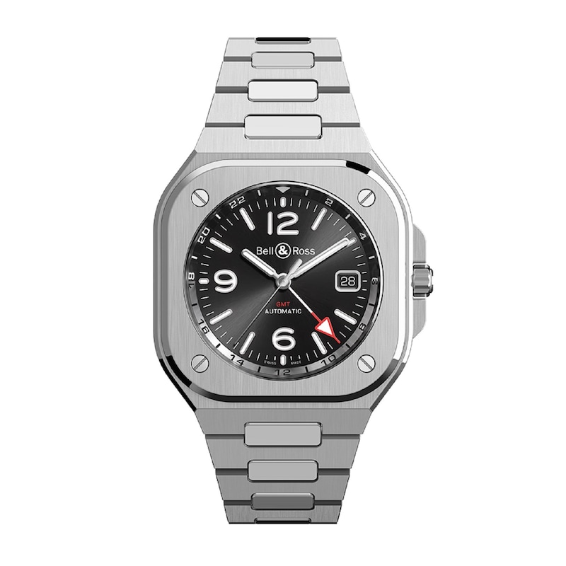 Bell & Ross BR 05 GMT Men’s Stainless Steel Bracelet Watch
