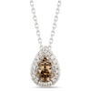 Thumbnail Image 0 of Le Vian 14ct White Gold 0.45ct Chocolate Diamond Pendant