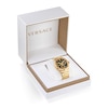 Thumbnail Image 3 of Versace Greca Logo Chronograph Gold-Tone Bracelet Watch