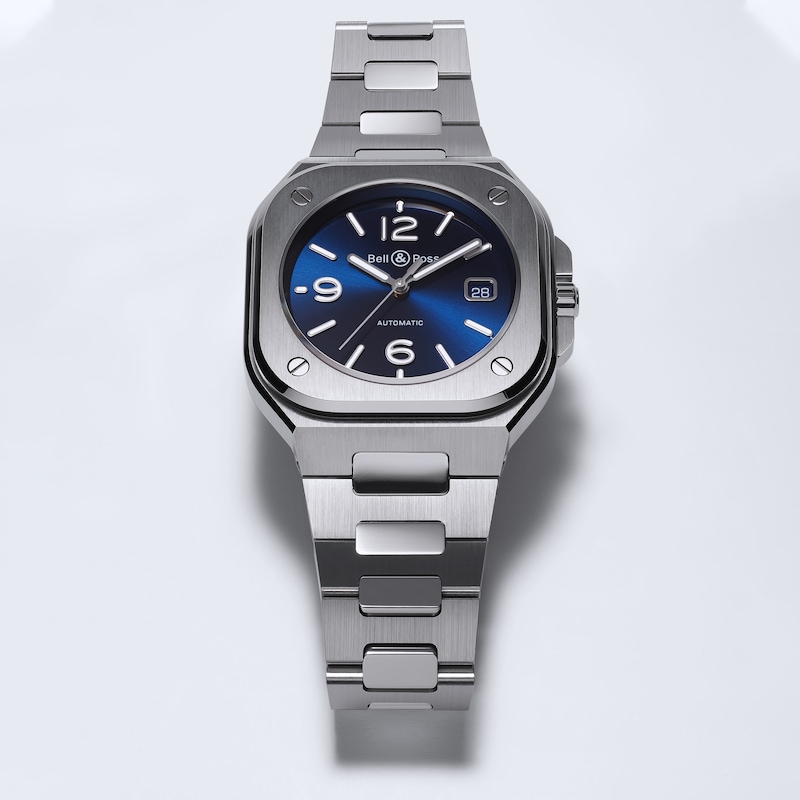 Bell & Ross BR 05 Men's Blue Steel Bracelet Watch
