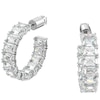 Thumbnail Image 0 of Swarovski Millenia Rhodium Plated Crystal Hoop Earrings