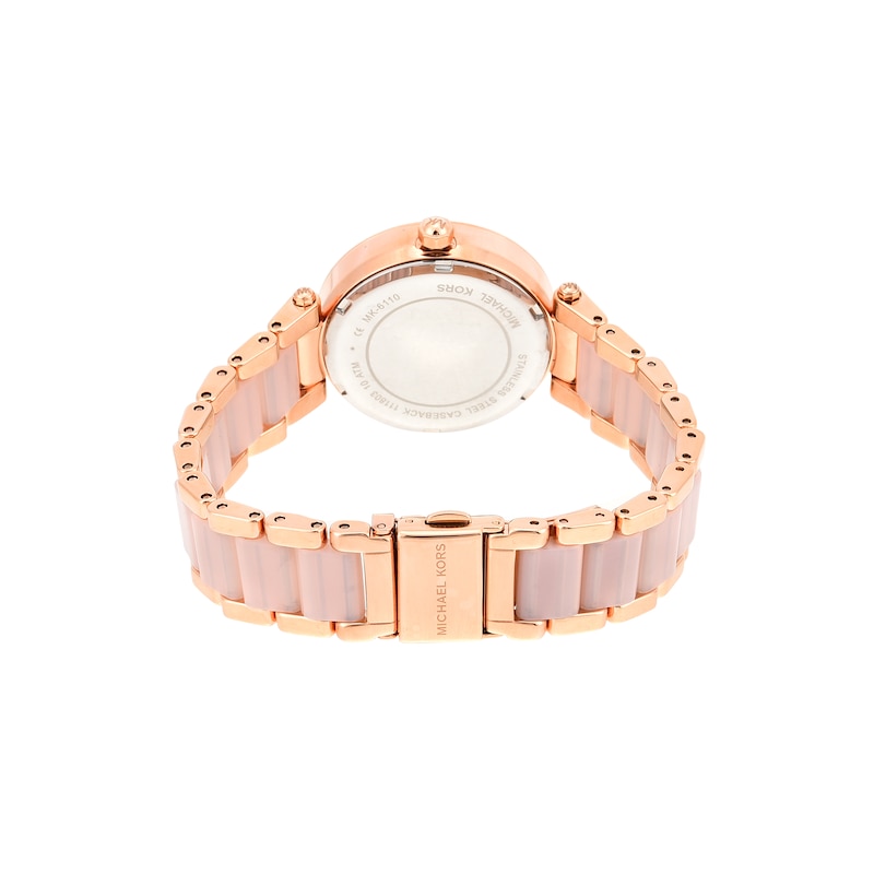 Michael Kors Parker Rose Gold-Tone Bracelet Watch
