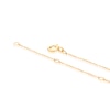 Thumbnail Image 3 of 9ct Yellow Gold 0.33ct Diamond Rubover Necklace