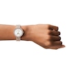 Thumbnail Image 4 of Emporio Armani Ladies' Moonphase Rose Gold Tone Bracelet Watch