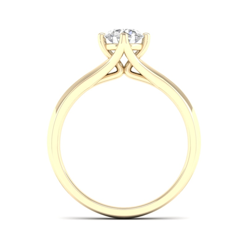 The Diamond Story 18ct Yellow Gold 0.25ct Diamond Ring