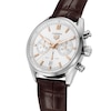 Thumbnail Image 1 of TAG Heuer Carrera Chronograph Brown Leather Strap Watch