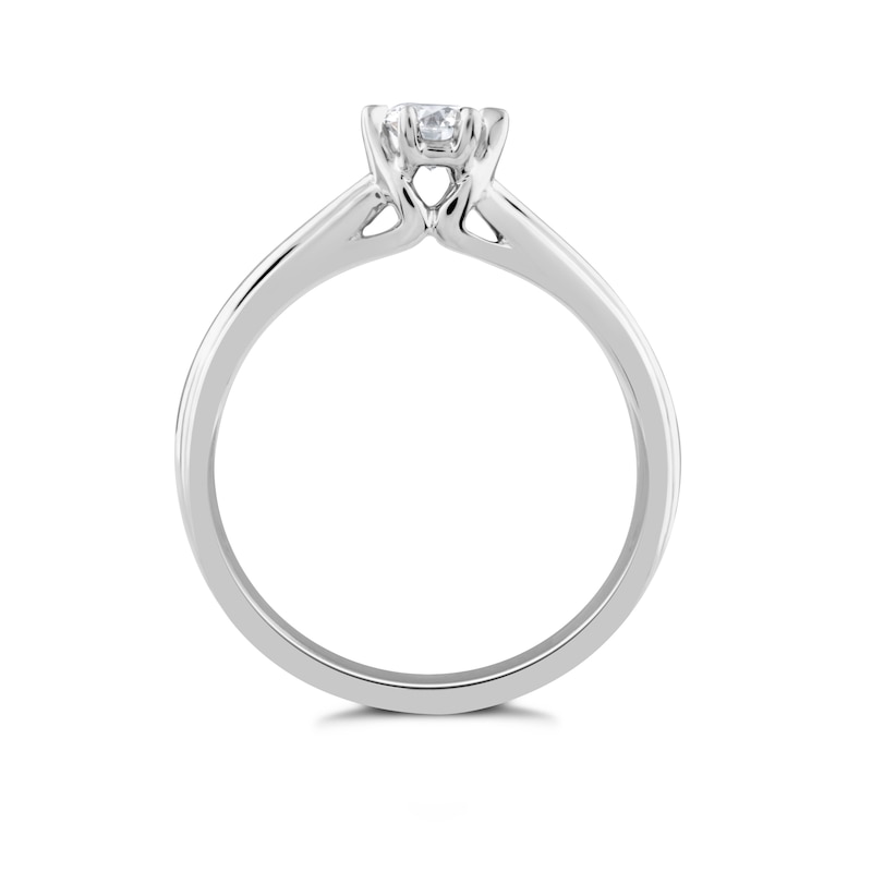 Arctic Light Platinum 0.25ct Diamond Solitaire Ring