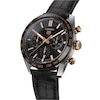 Thumbnail Image 3 of TAG Heuer Carrera Men's Black Leather Strap Watch