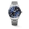 Thumbnail Image 0 of Longines Spirit Zulu Time Blue Dial & Stainless Steel Bracelet Watch
