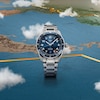 Thumbnail Image 5 of Longines Spirit Zulu Time Blue Dial & Stainless Steel Bracelet Watch