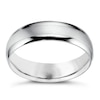 Thumbnail Image 0 of Platinum 5mm Matt & Polish Ring