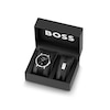 Thumbnail Image 1 of BOSS Confidence Men's Watch & Leather Bracelet Gift Set