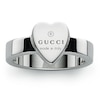 Thumbnail Image 0 of Gucci Trademark Engraved Heart Silver J-K Ring