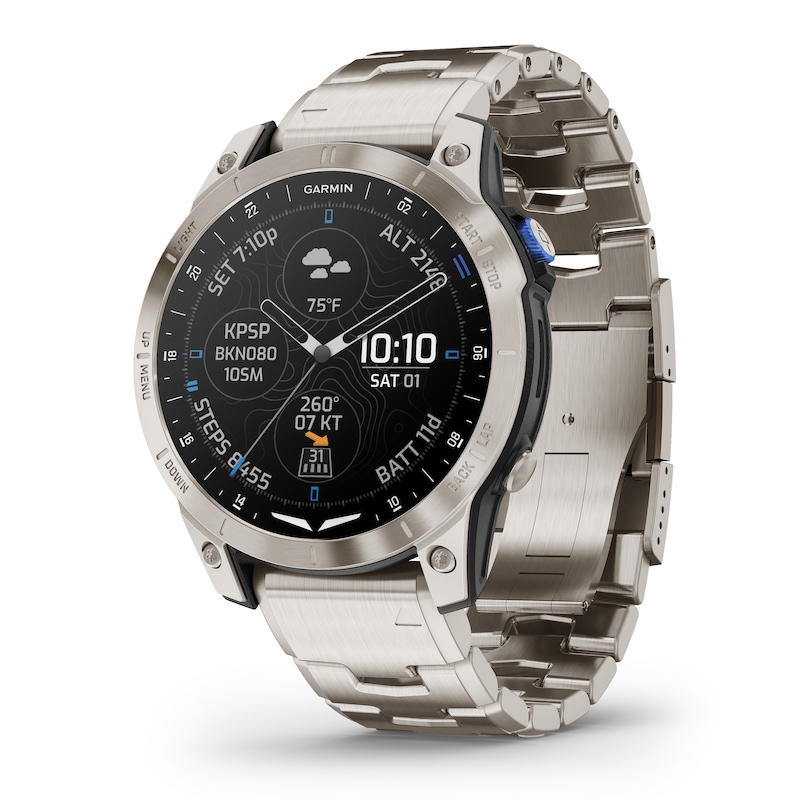 Garmin D2 Mach 1 Titanium Smartwatch