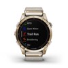 Thumbnail Image 1 of Garmin Fenix 7S Solar Cream Silicone Strap Smartwatch