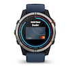 Thumbnail Image 0 of Garmin Quatix 7 Blue Leather Strap Smartwatch
