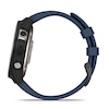 Thumbnail Image 3 of Garmin Quatix 7 Blue Leather Strap Smartwatch
