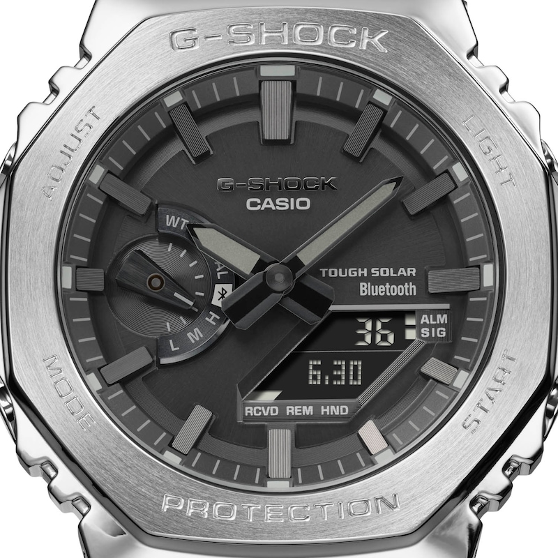 G-Shock GM-B2100D-1AER Men's Full Metal 2100 Series Stainless Steel Watch