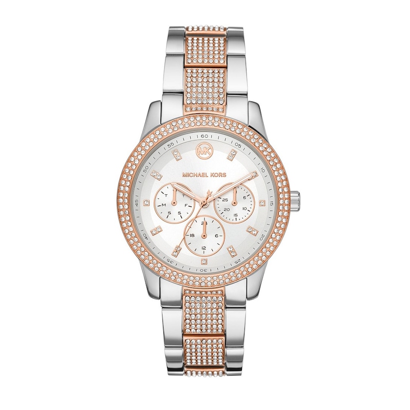 Michael Kors Tibby Ladies' Two-Tone Bracelet Watch