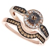 Thumbnail Image 1 of Le Vian 14ct Rose Gold 0.29ct Chocolate Diamond Shaped Ring