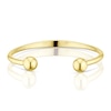 Thumbnail Image 1 of 9ct Yellow Gold 7 Inch Torque Bracelet