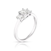 Thumbnail Image 1 of Platinum 1ct Total Diamond Emerald Cut Trilogy Ring