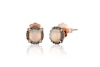 Thumbnail Image 0 of Le Vian 14ct Rose Gold Opal 0.14ct Total Diamond Earrings