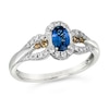 Thumbnail Image 0 of Le Vian 14ct White Gold Sapphire 0.23ct Diamond Ring