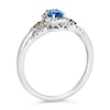 Thumbnail Image 2 of Le Vian 14ct White Gold Sapphire 0.23ct Diamond Ring