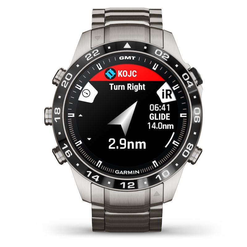 Garmin MARQ Aviator (Gen2) Titanium Bracelet Smartwatch