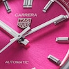 Thumbnail Image 2 of TAG Heuer Carrera Ladies' Hot Pink Dial & Stainless Steel Watch