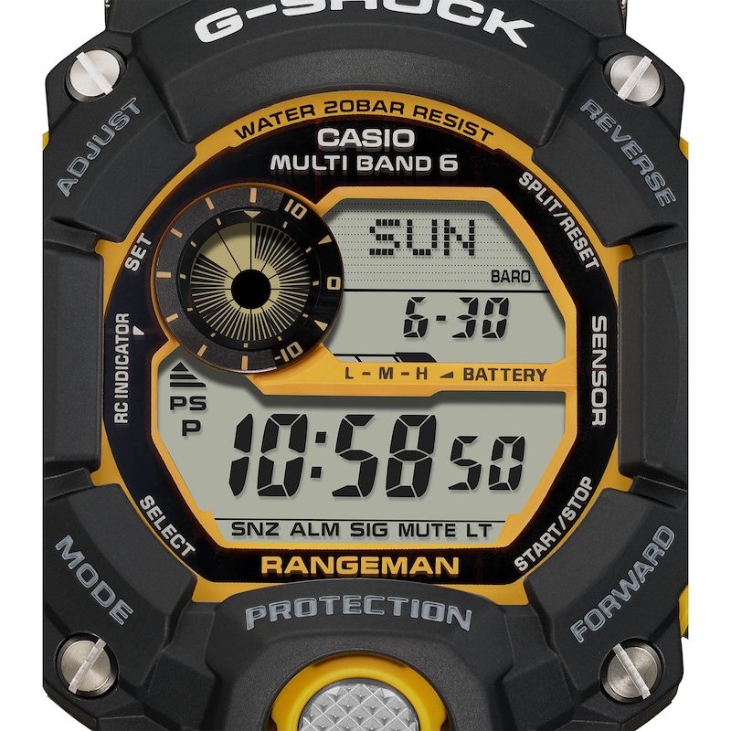 G-Shock GW-9400Y-1ER Men's Rangeman Armour Jacket Series Resin Strap Watch