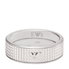 Thumbnail Image 1 of Emporio Armani Men's Stainless Steel Textured Ring Size Large