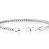 Thumbnail Image 2 of Men's Sterling Silver 8.4 Inch Foxtail Chain Bracelet