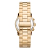 Thumbnail Image 1 of Michael Kors Runway Ladies' Blue Dial & Gold-Tone Bracelet Watch