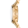 Thumbnail Image 2 of Michael Kors Runway Ladies' Blue Dial & Gold-Tone Bracelet Watch