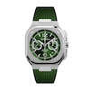 Thumbnail Image 1 of Bell & Ross BR 05 Chrono Green Dial & Stainless Steel Bracelet Watch