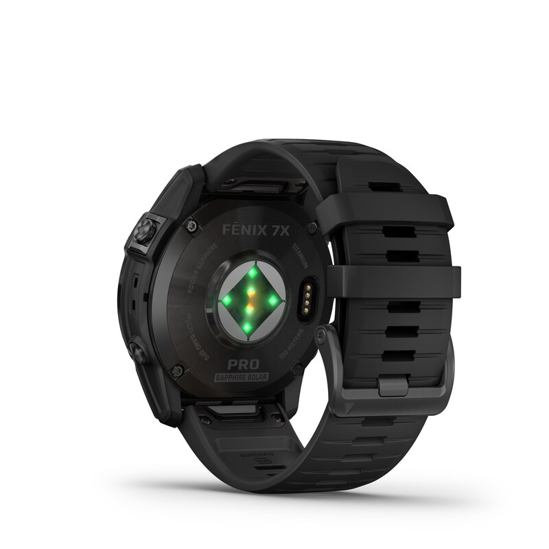 Garmin Fenix 7X Pro Sapphire Solar Edition Black Strap Smartwatch