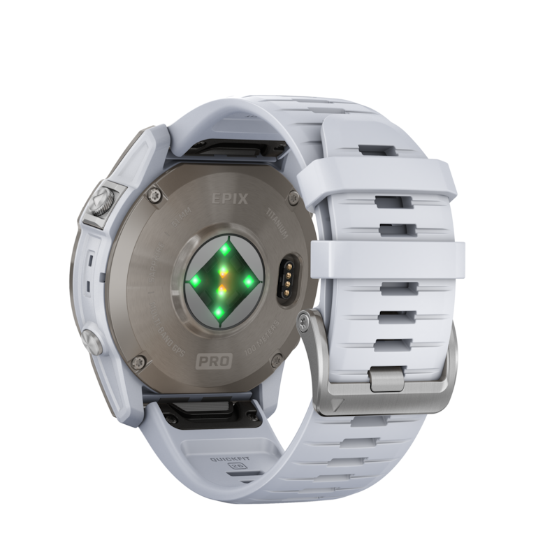 Garmin  Epix Pro (Gen 2) Sapphire Edition 51mm White Strap Smartwatch