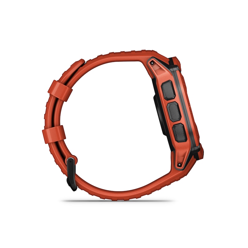 Garmin Instinct 2X Solar Red Silicone Strap Smartwatch