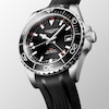 Thumbnail Image 1 of Longines HydroConquest GMT Men's Black Dial & Strap Watch