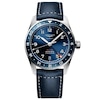 Thumbnail Image 0 of Longines Spirit Men's Blue Dial & Leather Strap Watch