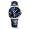Thumbnail Image 0 of Longines Flagship Heritage Moonphase Blue Dial & Leather Strap Watch