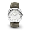 Thumbnail Image 0 of Panerai Radiomir 45mm White Dial & Green Suede Leather Strap Watch