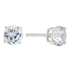 Thumbnail Image 0 of Sterling Silver Cubic Zirconia 7mm Stud Earrings